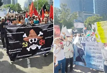 Marcha de la Generación Z estalla en enfrentamientos frente a Palacio Nacional |VIDEO