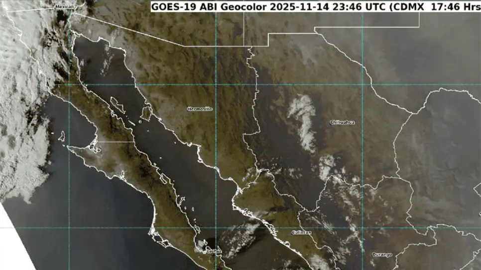 El frente frío número 14 ingresará al noroeste de México. (FOTO: Conagua).