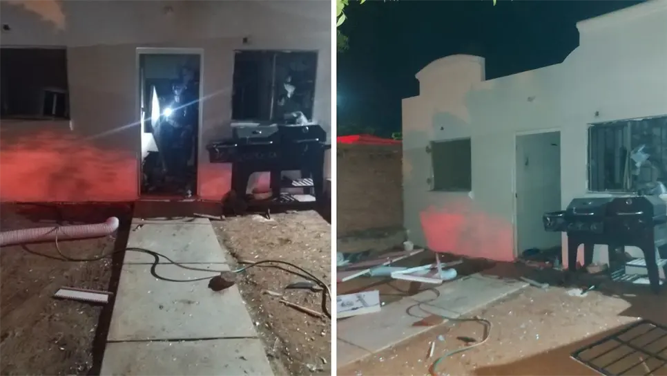 Al sitio se movilizaron también elementos de Seguridad Pública así como de Protección Civil Municipal, quienes colaboraron con las acciones junto con el personal de bomberos