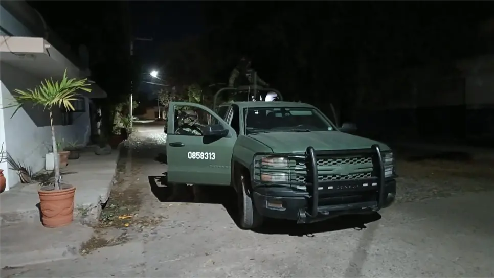 Policías y militares se quedaron resguardando el lugar como medida de precaución