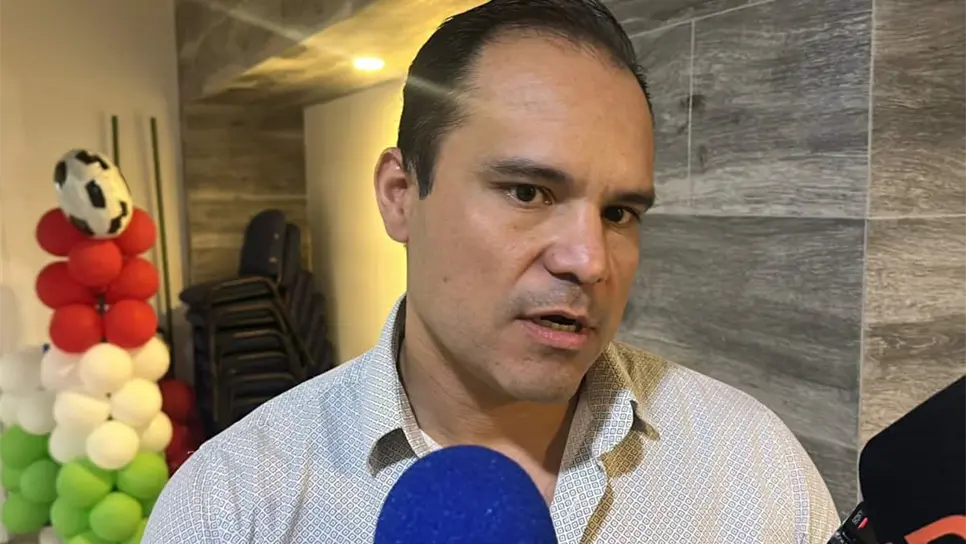 FOTO: El presidente de CANACINTRA Los Mochis, Roberto Miranda Lagarda, informó que ya están confirmadas cuatro conferencias estratégicas