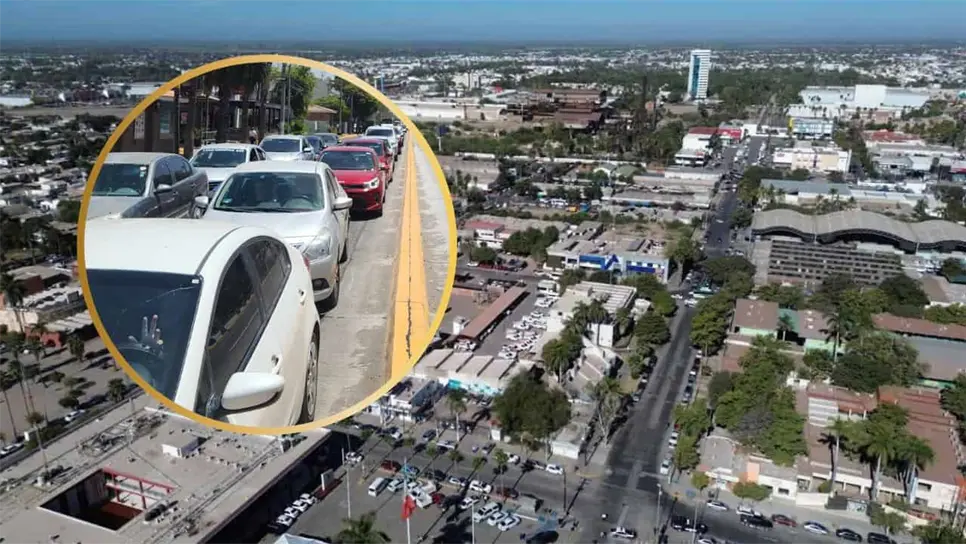 Tráfico en Los Mochis se está volviendo un caos: estas zonas son intransitables en la hora pico