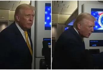 Trump llama ‘cerda’ a reportera por cuestionarlo sobre el caso Epstein