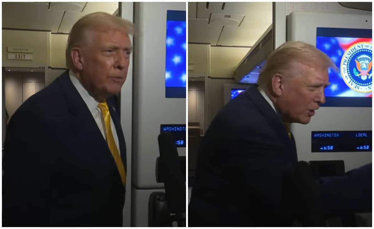 Trump llama cerda a reportera por cuestionarlo sobre el caso Epstein