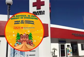 Cruz Roja Los Mochis lanza colecta navideña de juguetes para regalar sonrisas