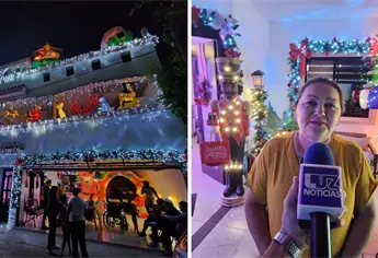 Conoce la casa Zepeda Corrales: uno de los mayores atractivos navideños de Los Mochis