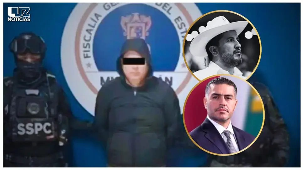 FOTO: Cae autor intelectual del asesinato de Carlos Manzo; Harfuch confirma su captura