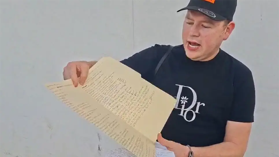 El influencer presentó la denuncia correspondiente ante la Fiscalía. (FOTO: Enrique Chan).