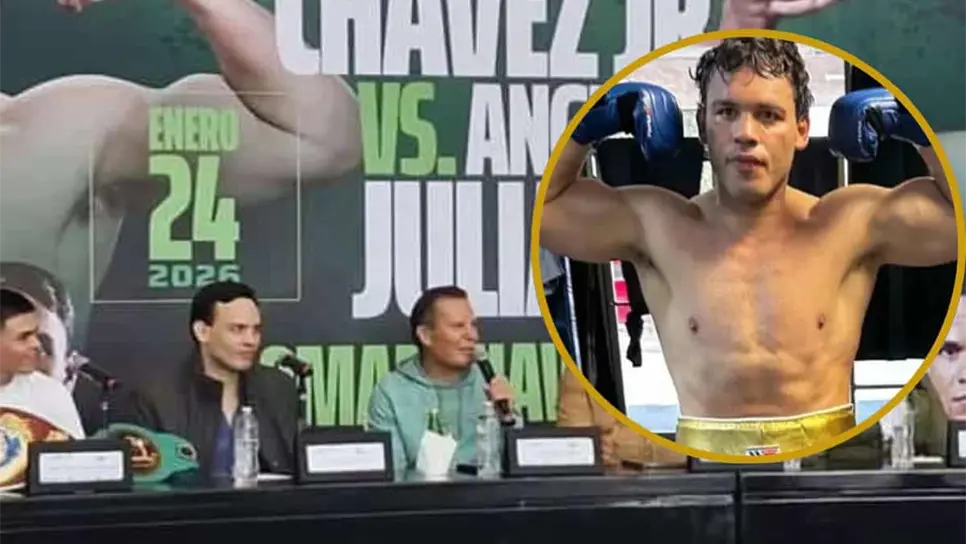 FOTO: Julio César Chávez Jr. insiste en que su regreso al boxeo marca un nuevo comienzo tras un difícil proceso legal.