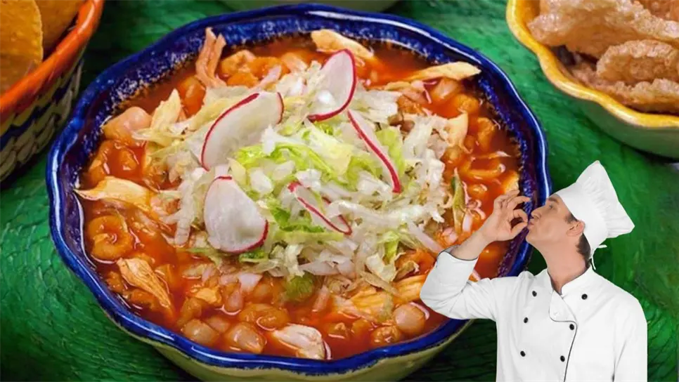 El pozole es considerado el platillo más popular de la gastronomía mexicana. FOTO: Luz Noticias.