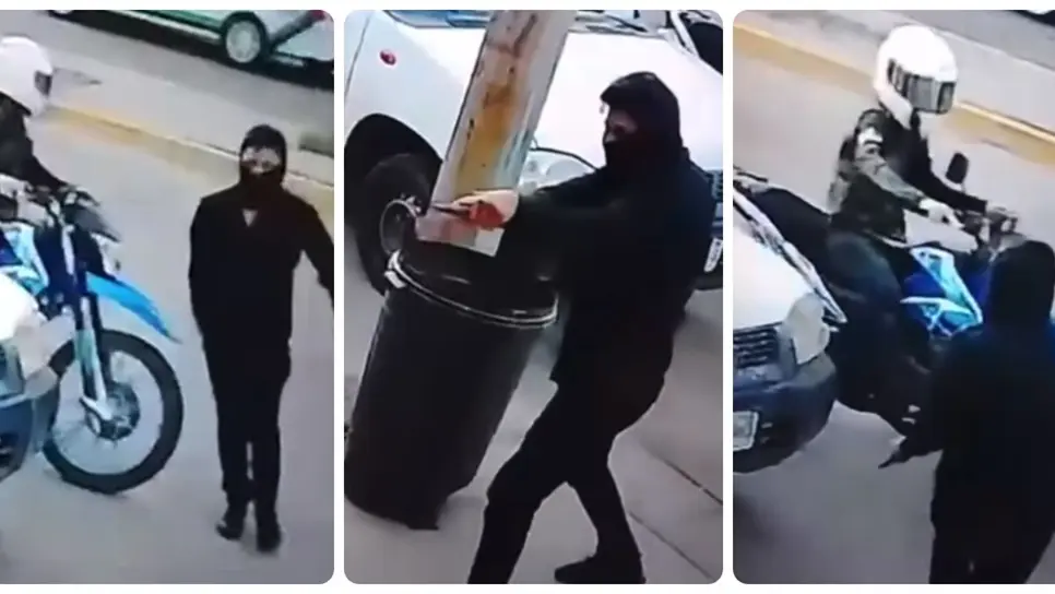 Cuando intentaban disparar, la pistola se trabó. (FOTO: Cortesía).