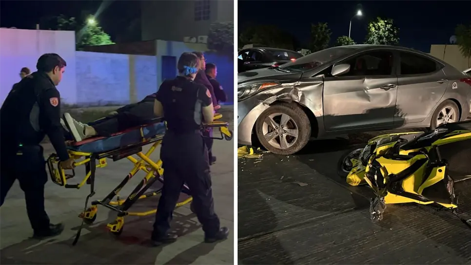 Al llegar, los paramédicos estabilizaron a la joven y le inmovilizaron la pierna; posteriormente la trasladaron a una clínica particular ubicada en la colonia San Francisco, en donde recibe atención médica