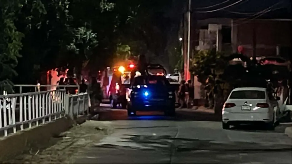 Elementos del Ejército acordonaron la zona. (FOTO: Luz Noticias).