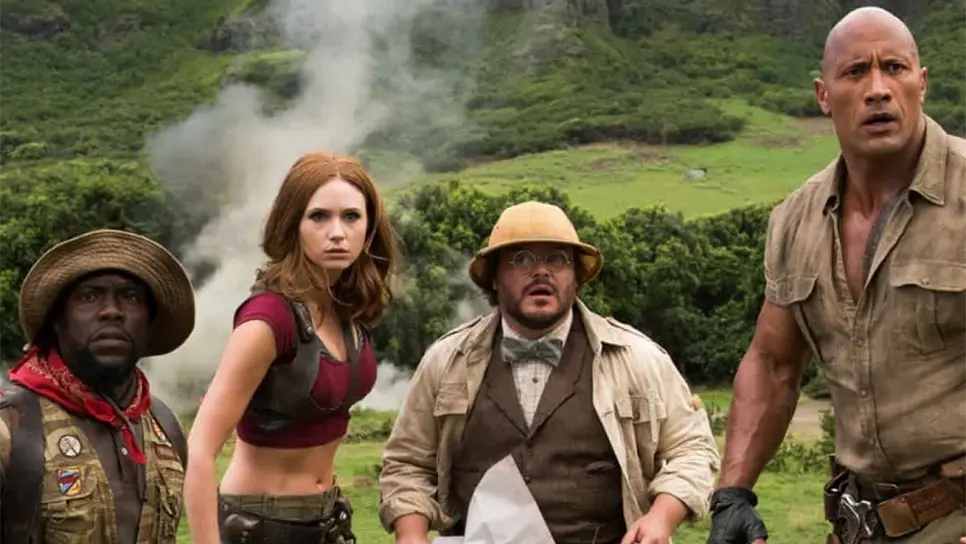 El reparto original vuelve para esta nueva entrega. (FOTO: Instagram / jumanjimovie)