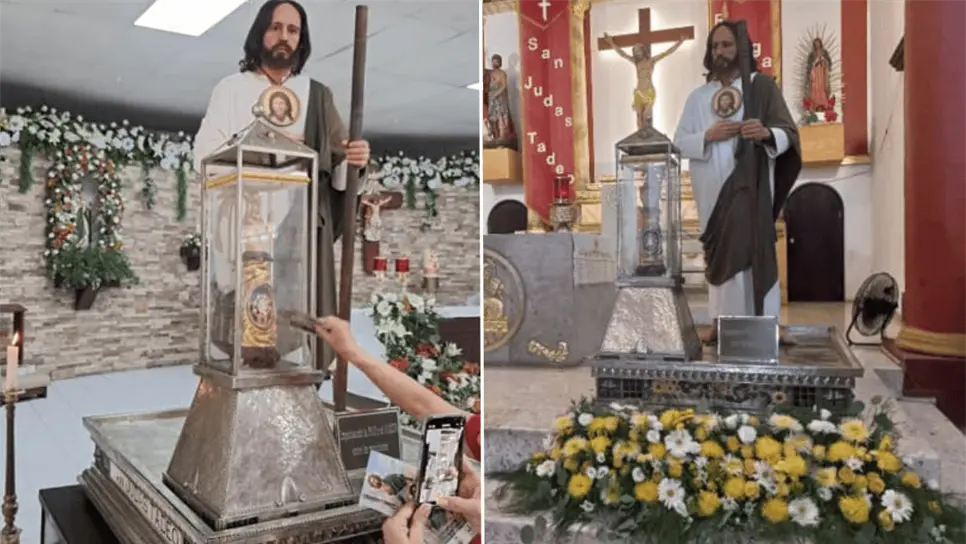 Las reliquias de San Judas Tadeo recorrieron el país en el transcurso del año. (FOTO: Luz Noticias).