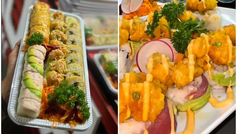 FOTO: ¿Aún no pruebas el sushi de carreta en Mazatlán? Daruma llega con los rollos más originales del puerto