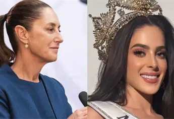 Sheinbaum celebra a Fátima Bosch tras coronarse Miss Universo: “Levantó la voz ante la injusticia”
