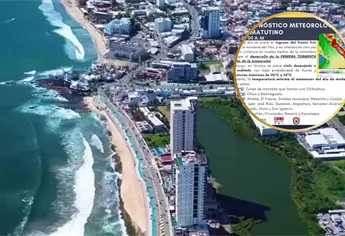 Así estará el clima en Mazatlán este 21 de noviembre: se sentirá un descenso en las temperaturas