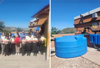 Coca-Cola inaugura sistema de captación de agua de lluvia en primaria de Topolobampo