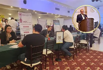 Feliciano Castro encabezó la Feria del Empleo en Los Mochis con más de 650 vacantes de hasta 25 mil pesos