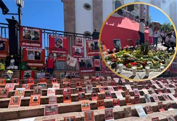 Sabuesos Guerreras inaugura memorial de desaparecidos en Catedral de Culiacán