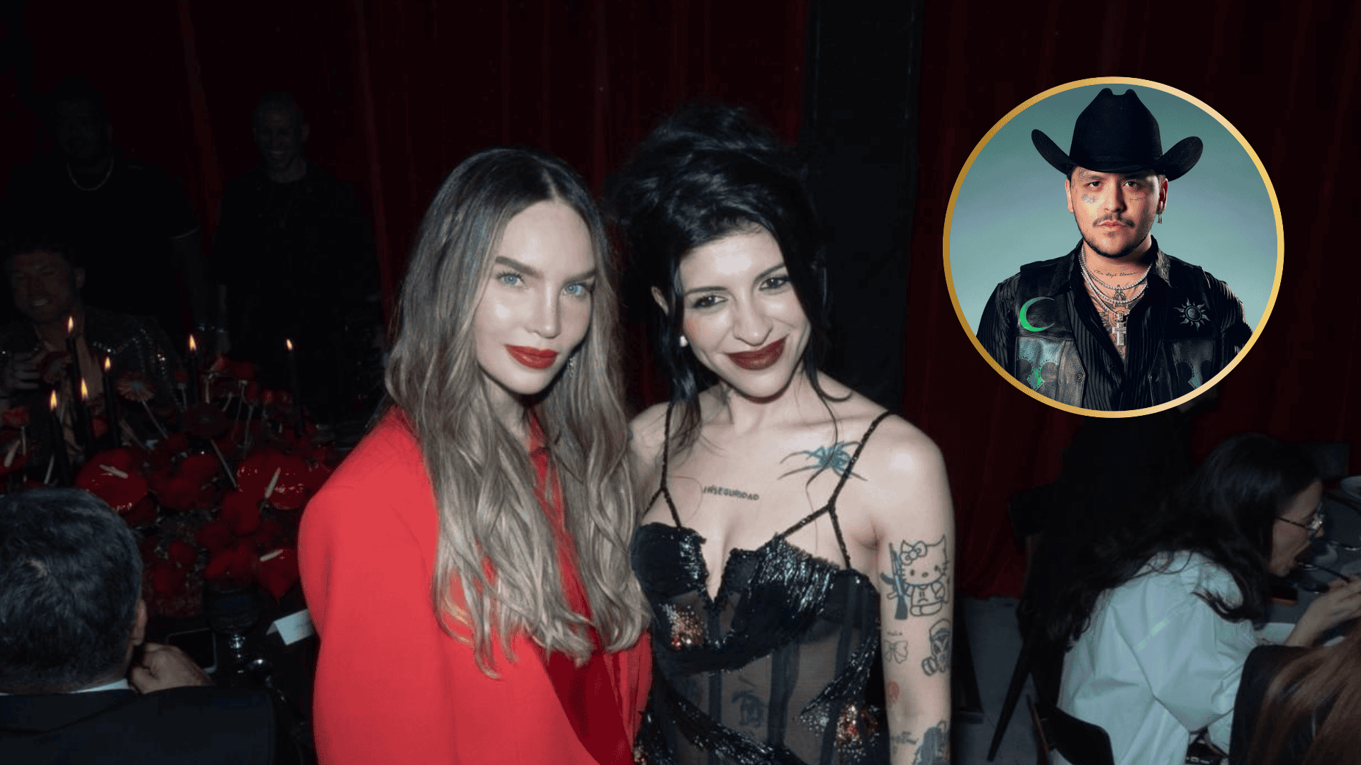 Así fue el icónico encuentro entre Cazzu y Belinda, ¿qué dijo Christian Nodal?