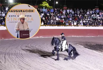 Inauguración de la Feria Ganadera Culiacán 2025 registra más de 4 mil asistentes