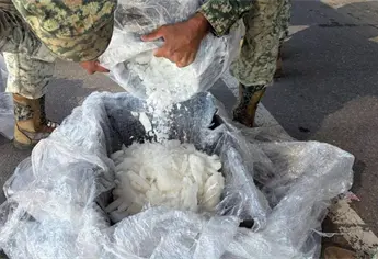 Detienen en Sonora a dos hombres de Los Mochis y El Fuerte con 340 kilos metanfetamina valuada en 90 millones