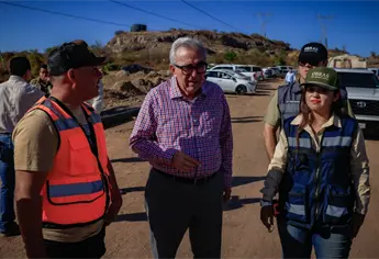 Rocha Moya supervisa obra de conexión Agricultores-Costerita, en Culiacán