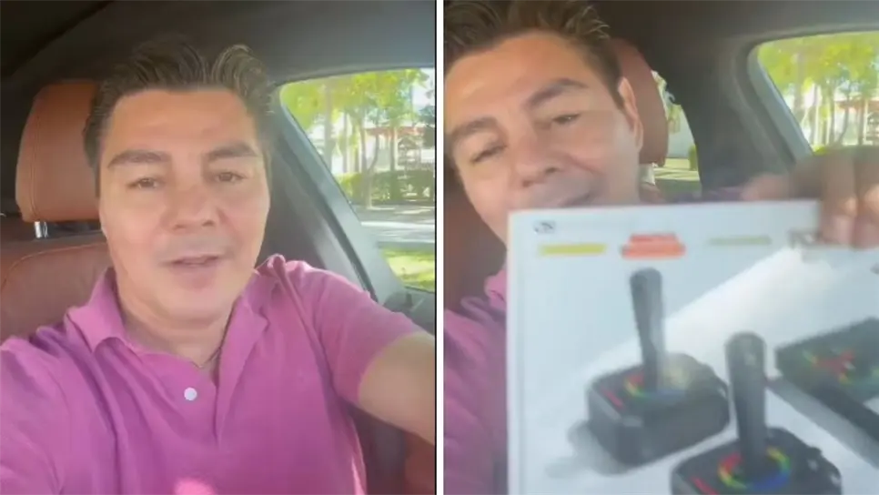 El Travieso al llegar a dicho lugar donde realiza sus retos, fue sorprendido al recibir un regalo que siempre soñó cuando era un niño, el legendario videojuego Atari, el cual marcó a varias generaciones en las navidades