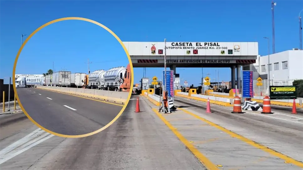 Paro Nacional: Productores agrícolas bloquean caseta de peaje en El Pisal, Culiacán