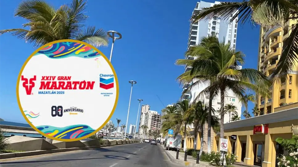 FOTO: Las distancias de 5, 10, 21 y 42 kilómetros atraerán a atletas de todo el país y a competidores internacionales que ven en Mazatlán una de las rutas más espectaculares del Pacífico mexicano.