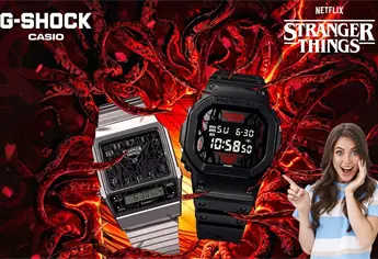 Casio lanza 2 relojes coleccionables de Stranger Things 5 antes del estreno final en Netflix
