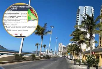 ¿Adiós al calor? Se pronostica un clima agradable para Mazatlán este 26 de noviembre