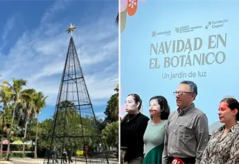 La magia de la Navidad llega para hacer brillar el Jardín Botánico de Culiacán
