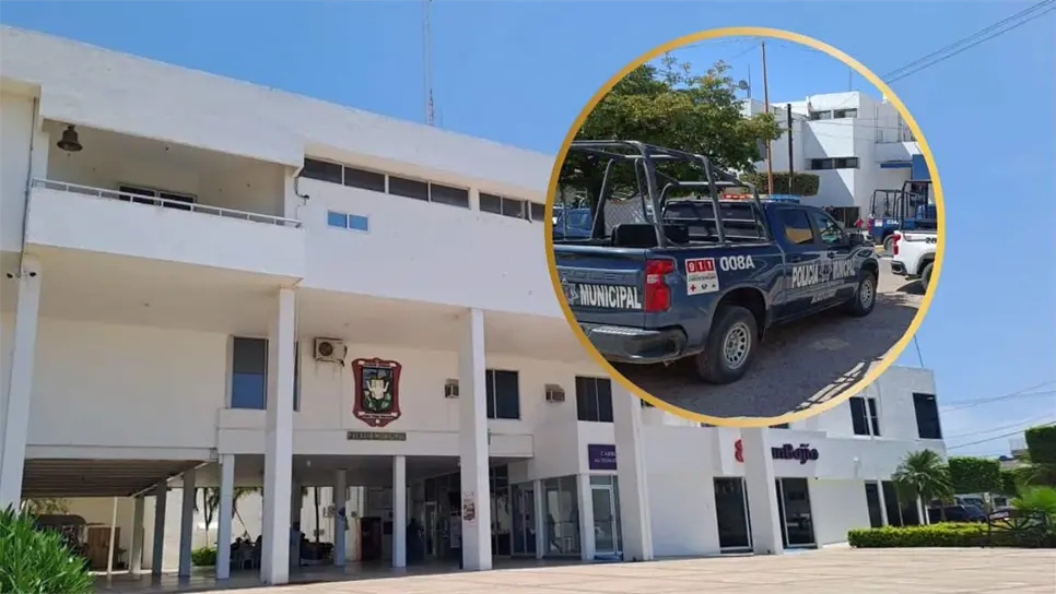 Agentes de la Fiscalía irrumpen en Palacio Municipal y detienen a empleado acusado de violación en Salvador Alvarado