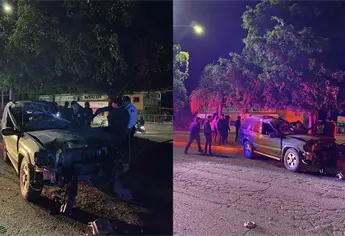 Joven se estrella en vagoneta en León Fonseca, Guasave; la camioneta la tomó sin permiso