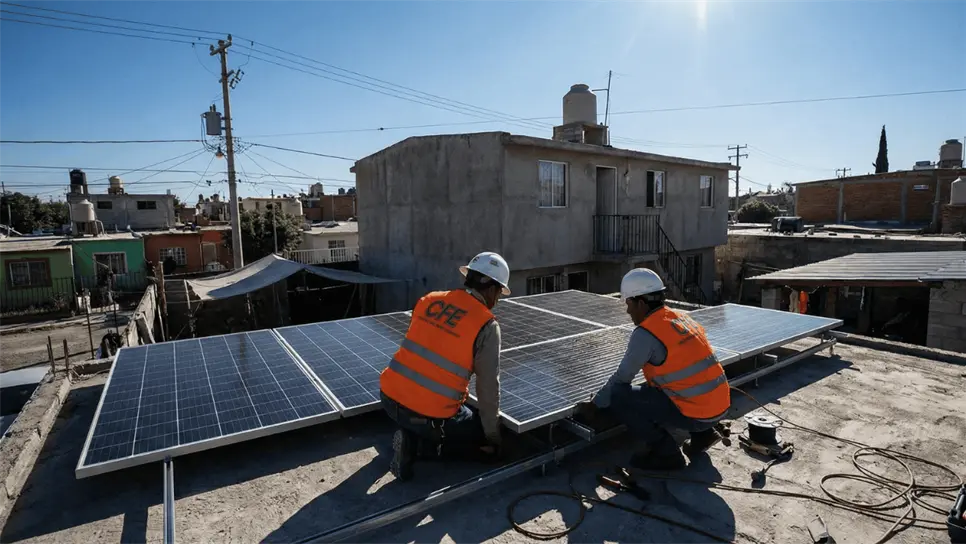 FOTO: Trabajadores de la CFE.