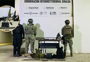 Detienen a dos sicarios y aseguran una Minimi tras enfrentamiento en Villa Juaréz, Navolato