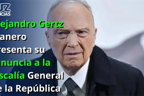 Alejandro Gertz Manero presenta su renuncia a la Fiscalía General de la República