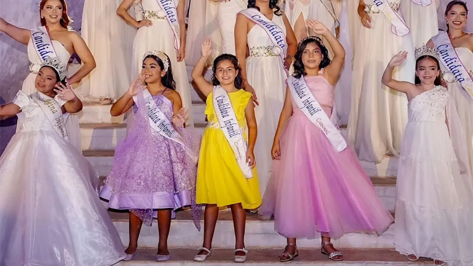 FOTO: Carnaval Mazatlán 2026: Tres niñas van por la corona de Reina Infantil; te decimos quiénes son