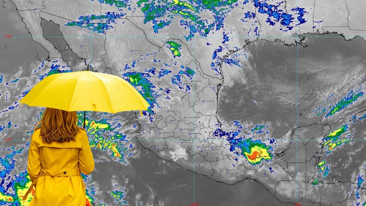 SMN alerta por lluvias intensas en estos estados