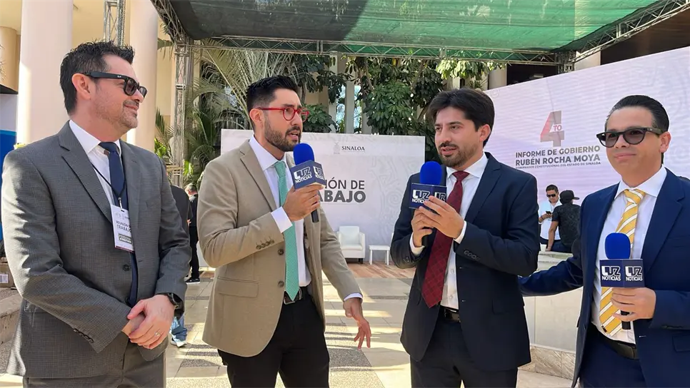 FOTO: Omar López Campos previo al Informe de Labores del Gobernador de Sinaloa.