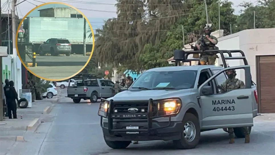 Fuerte operativo en Guasave; Marina y "Los Harfuch" catean domicilio y patrullan las calles