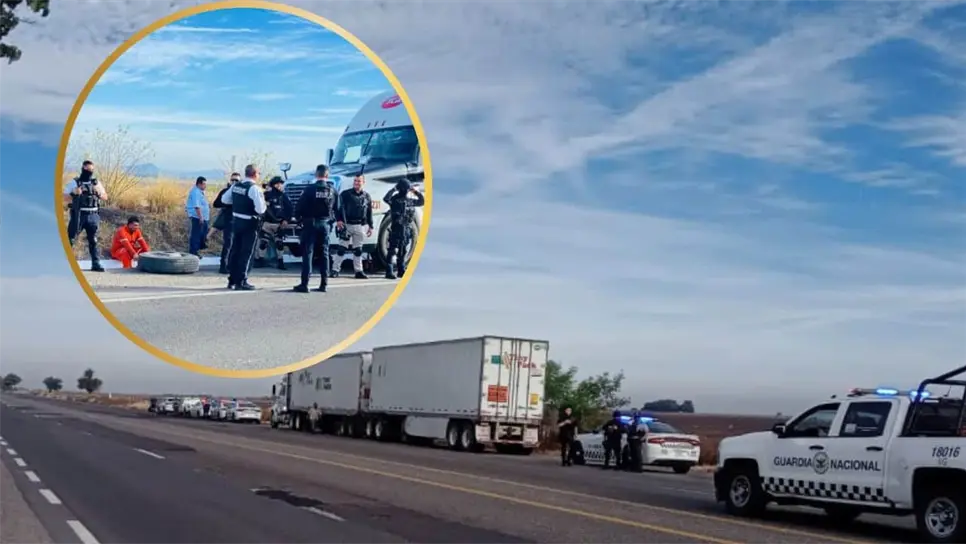 Ponchallantas paralizan la México 15: persecución entre Marinos y civiles deja múltiples unidades dañadas