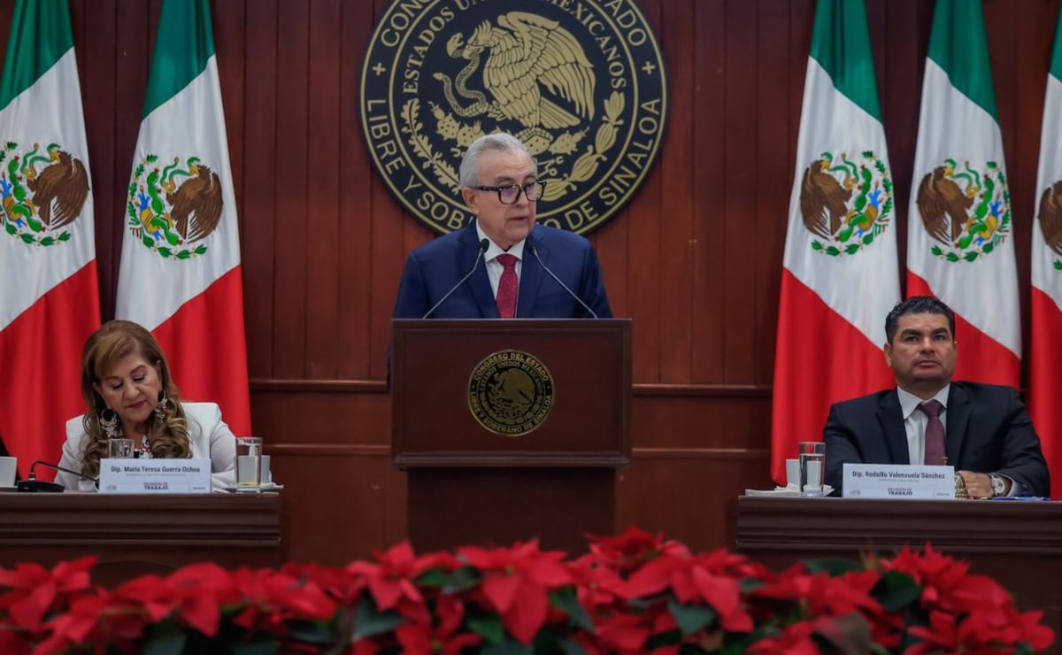 No estamos cruzados de brazos, Rocha Moya reconoce desafíos de seguridad en su 4° Informe de Gobierno