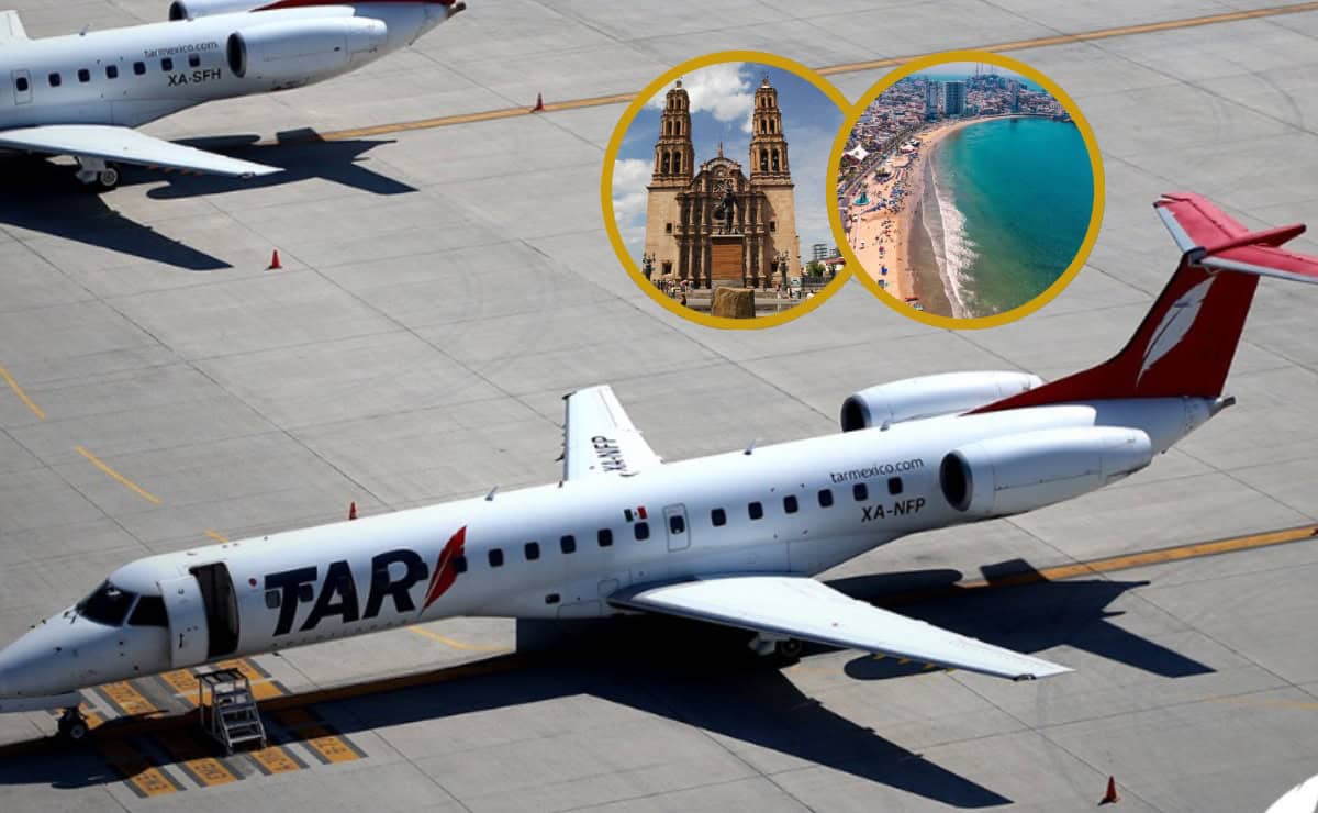 Nuevo vuelo de TAR a Mazatlán desde Chihuahua y Torreón: checa precios, fechas y frecuencia