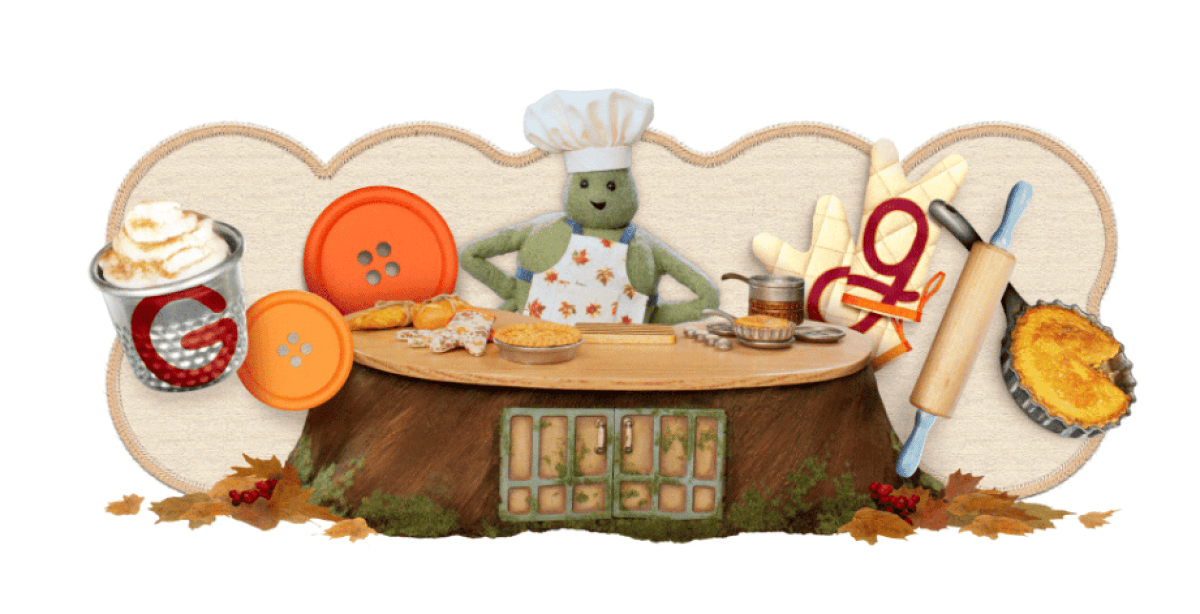 Tiny Chef protagoniza Google Doodle de Acción de Gracias 2025