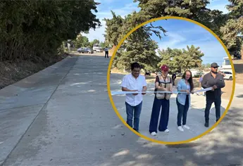 Estrella Palacios inaugura rehabilitación del vado Camino al Conchi en Mazatlán; la obra superó el millón de pesos 