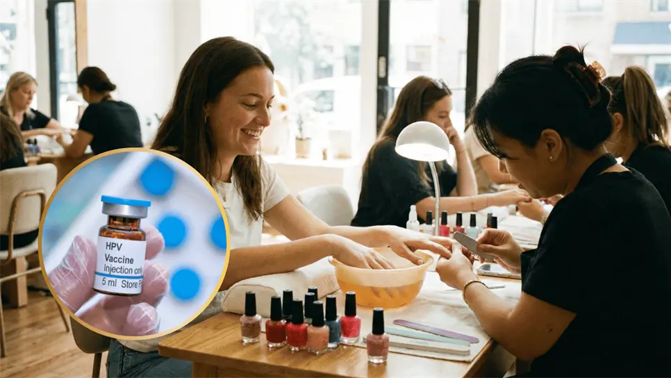 FOTO: Alertan por contagios de VPH en salones de uñas; el virus se transmitió por instrumentos sucios.